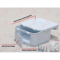 GUVENLİK KAMERASI TABANLIK BEYAZ   TRK-100